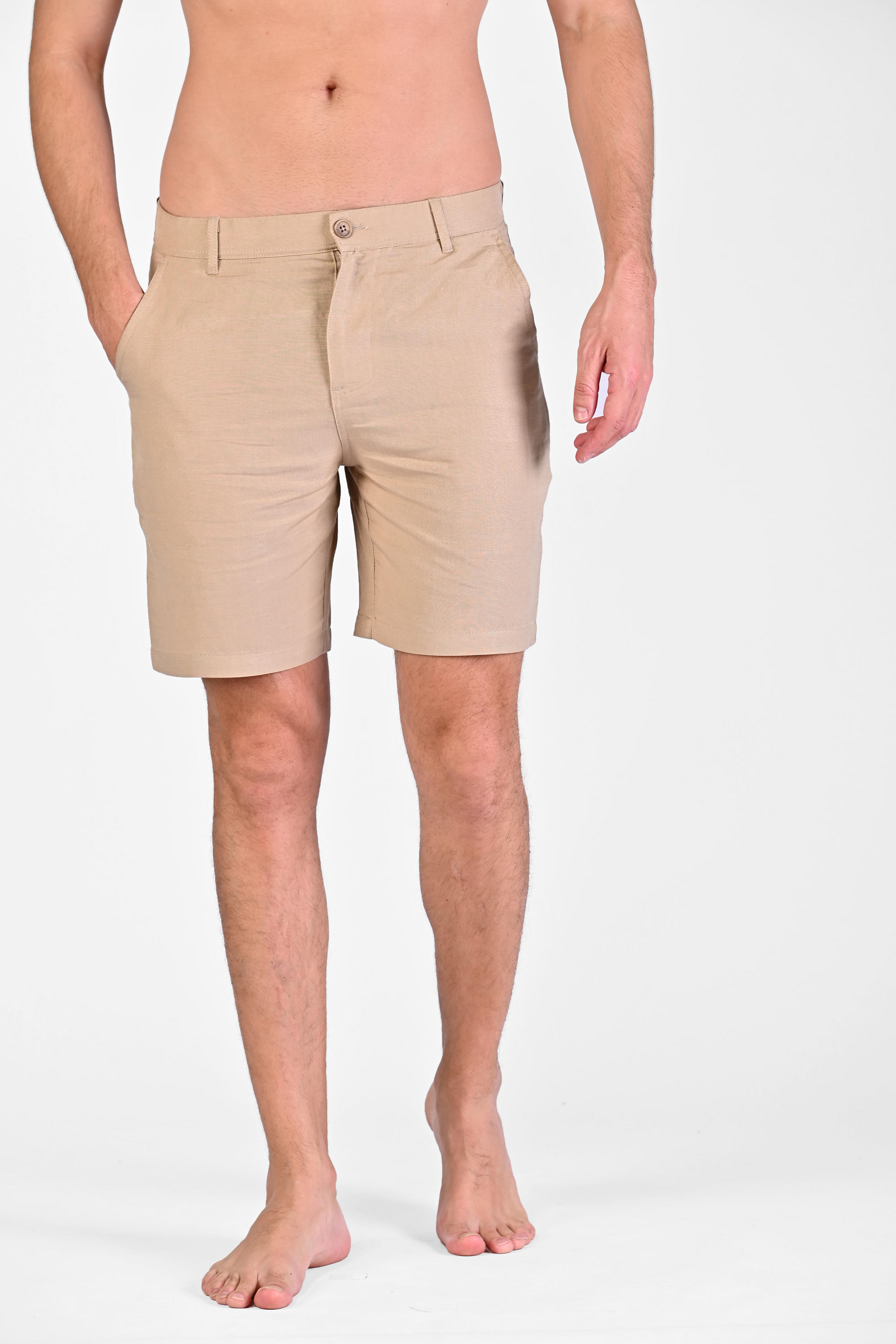 Men´s Beige/Arancione Bermuda Shorts